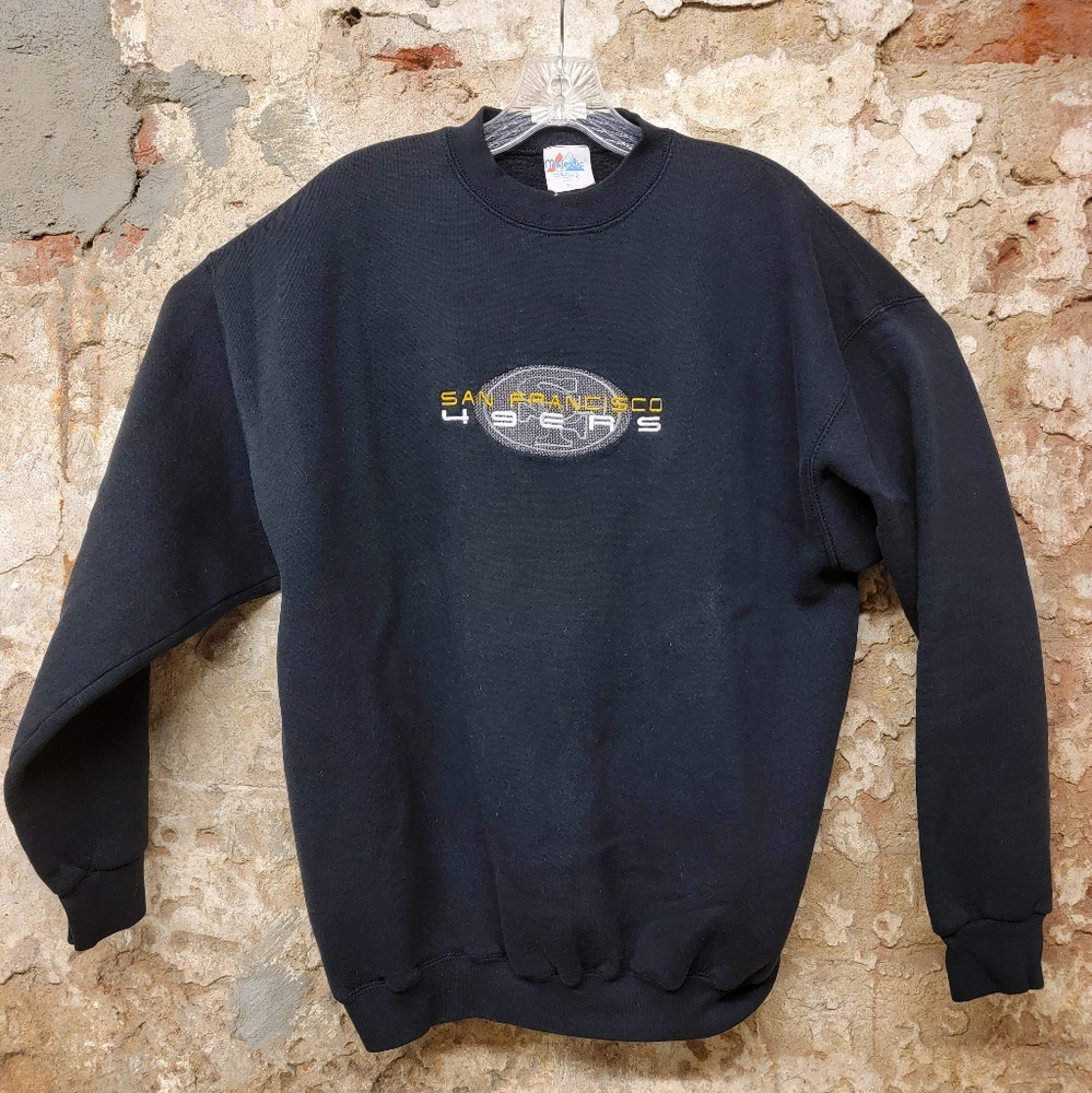 Vintage San Francisco 49ers sweater.XL Made In Usa Crew Neck.